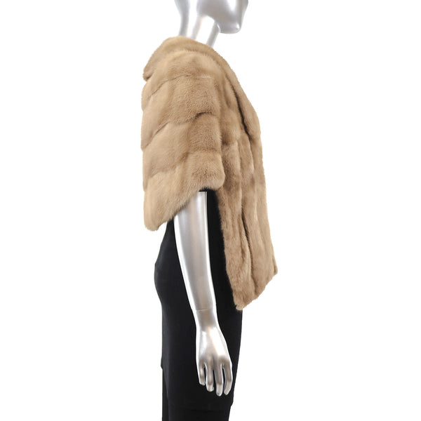 Autumn Haze Mink Stole- Size Free