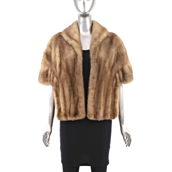 Autumn Haze Mink Stole- Size Free