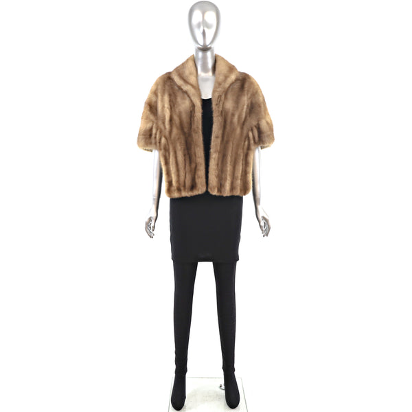 Autumn Haze Mink Stole- Size Free