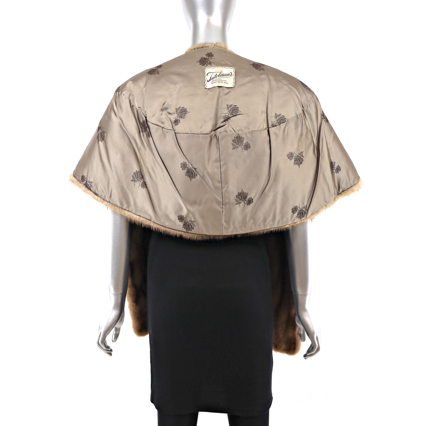 Autumn Haze Mink Stole- Size Free