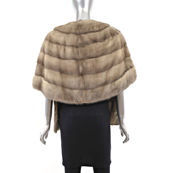 Sapphire Mink Stole- Size Free