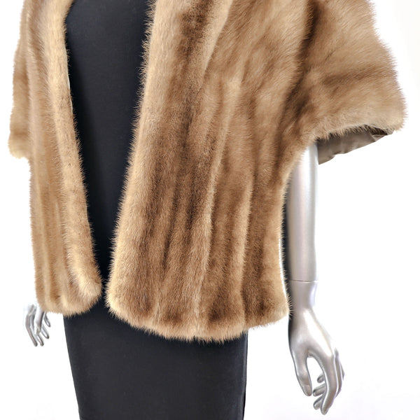 Autumn Haze Mink Stole- Size Free