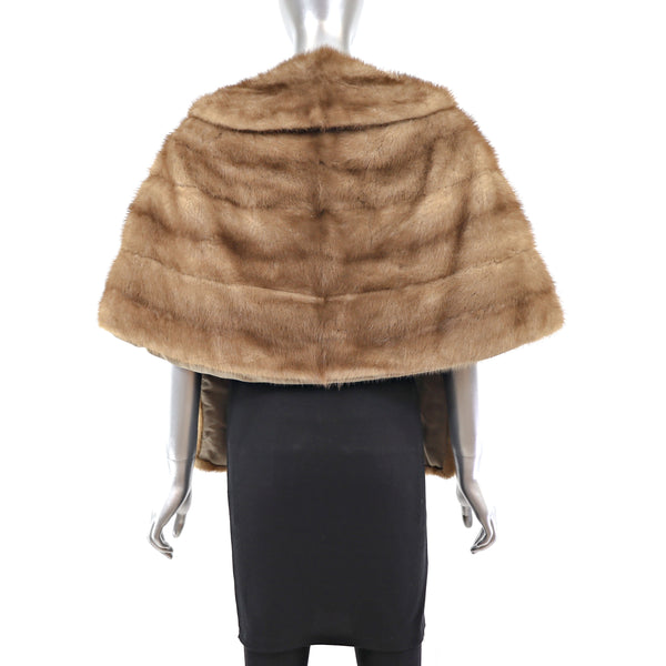 Autumn Haze Mink Stole- Size Free