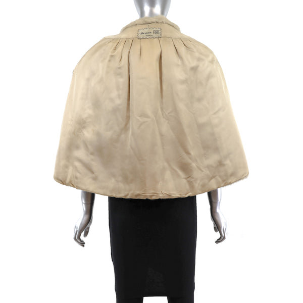 Tourmaline Mink Stole- Size Free