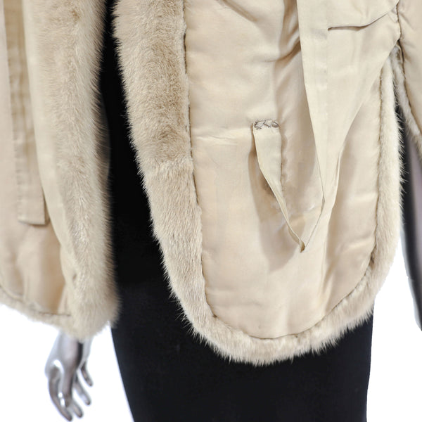 Tourmaline Mink Stole- Size Free
