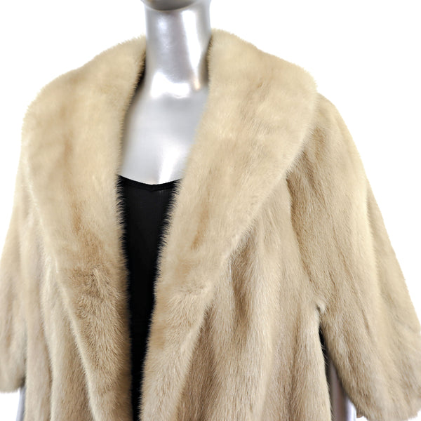 Tourmaline Mink Stole- Size Free