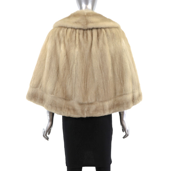 Tourmaline Mink Stole- Size Free