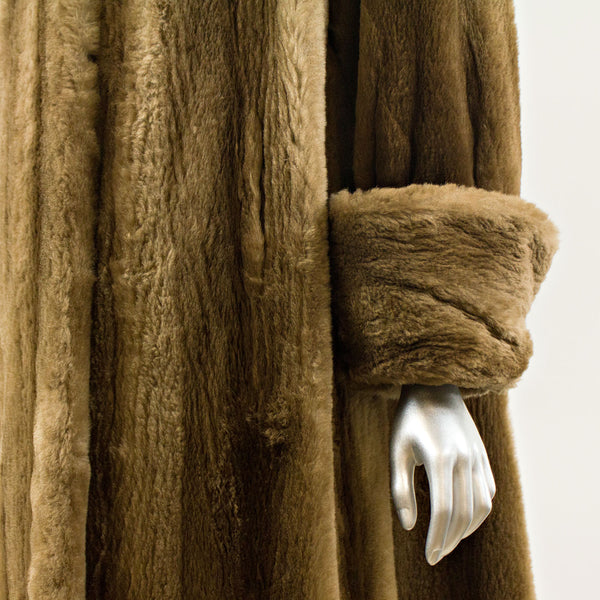 Mouton 3/4 Coat  - Size XL (Vintage Furs)