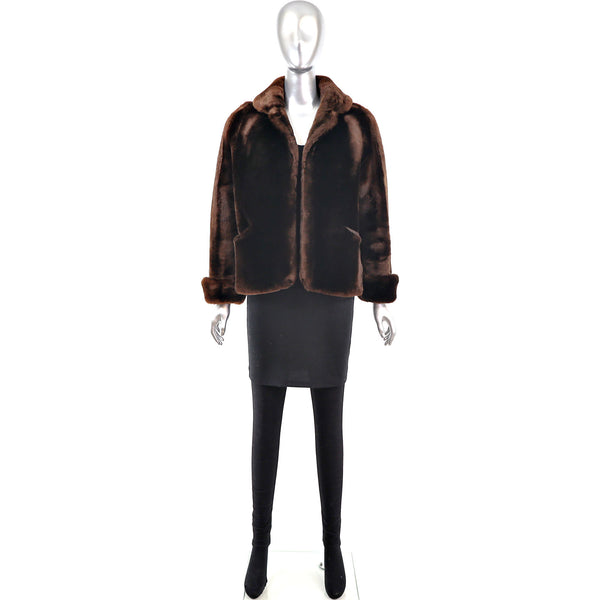 Mouton Jacket- Size XS