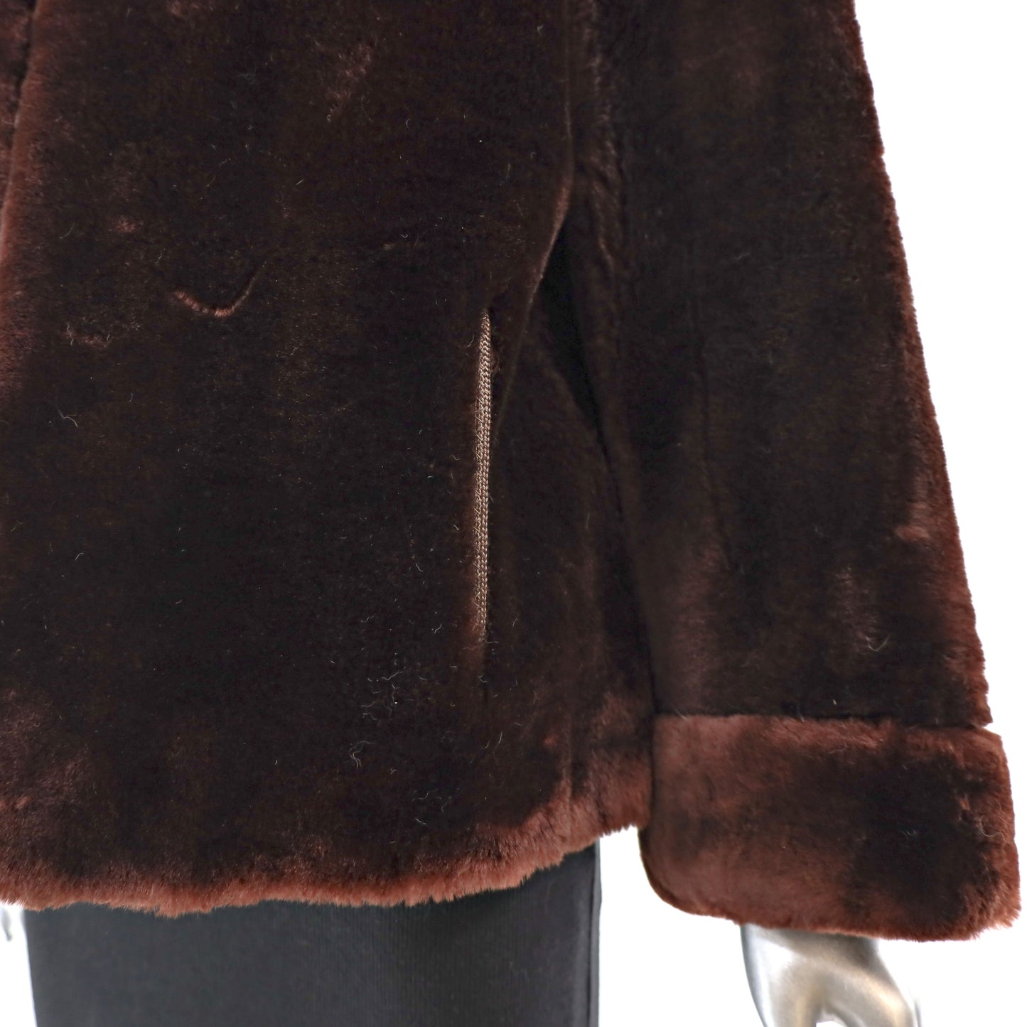Mouton Jacket- Size M