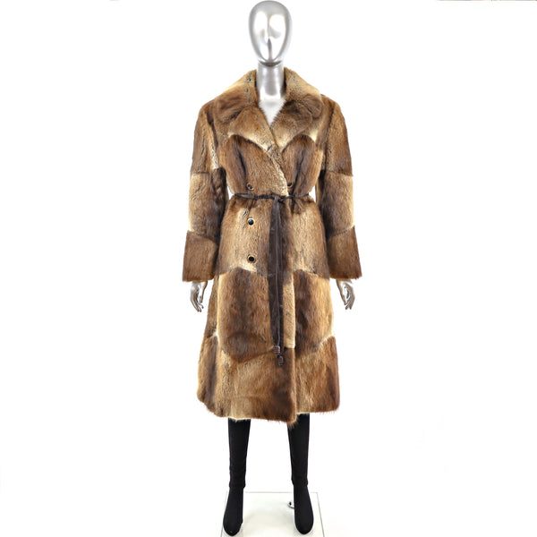 Muskrat Coat- Size XS