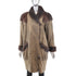 Muskrat with Leather Jacket- Size M-L