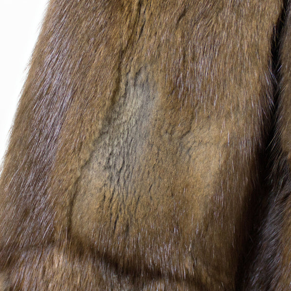 Muskrat Zipper Jacket- Size L