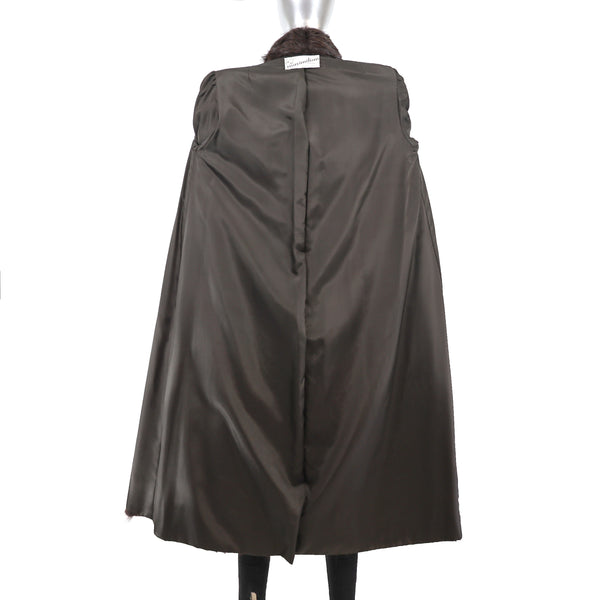 Maximilian Nutria Coat- Size S-M