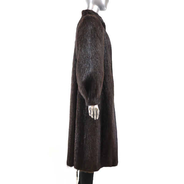 Maximilian Nutria Coat- Size S-M