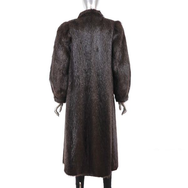 Maximilian Nutria Coat- Size S-M