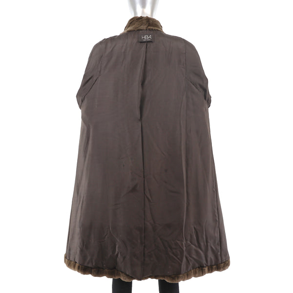 Sheared Nutria Coat- Size XL