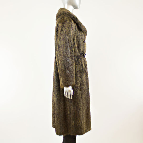Nutria Coat - Size S (Vintage Furs)