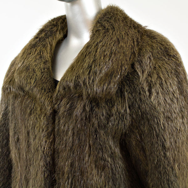 Nutria Jacket- Size XXL-XXXL (Vintage Furs)
