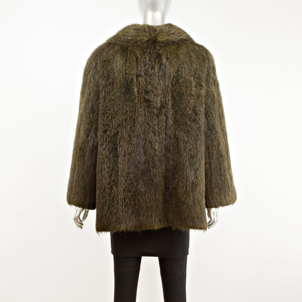 Nutria Jacket- Size XXL-XXXL (Vintage Furs)