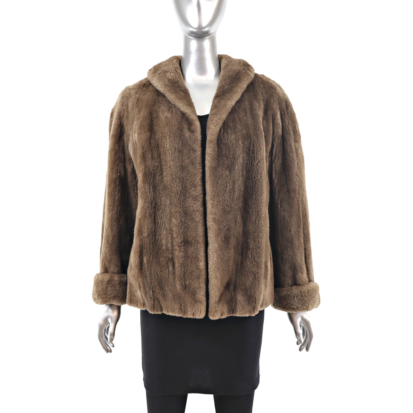 Sheared Nutria Jacket- Size M