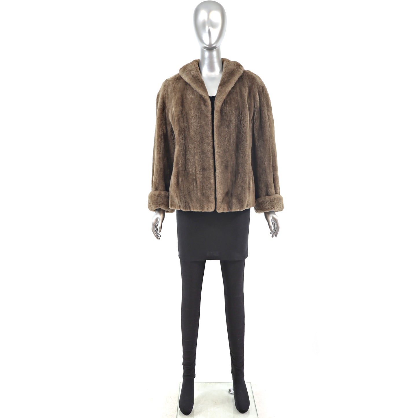 Sheared Nutria Jacket- Size M