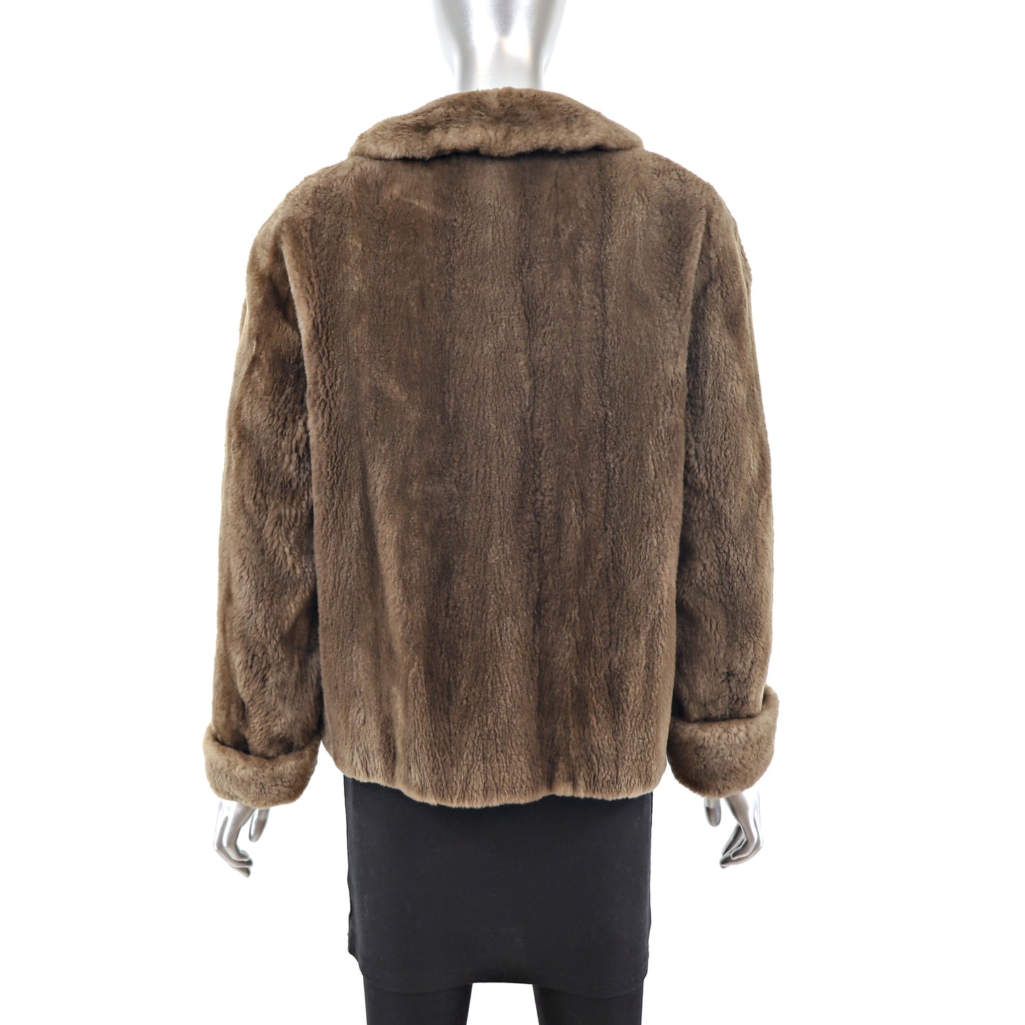 Sheared Nutria Jacket- Size M