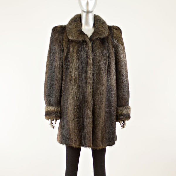 Nutria Jacket - Size M ( Vintage Furs)