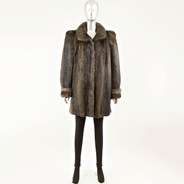 Nutria Jacket - Size M ( Vintage Furs)
