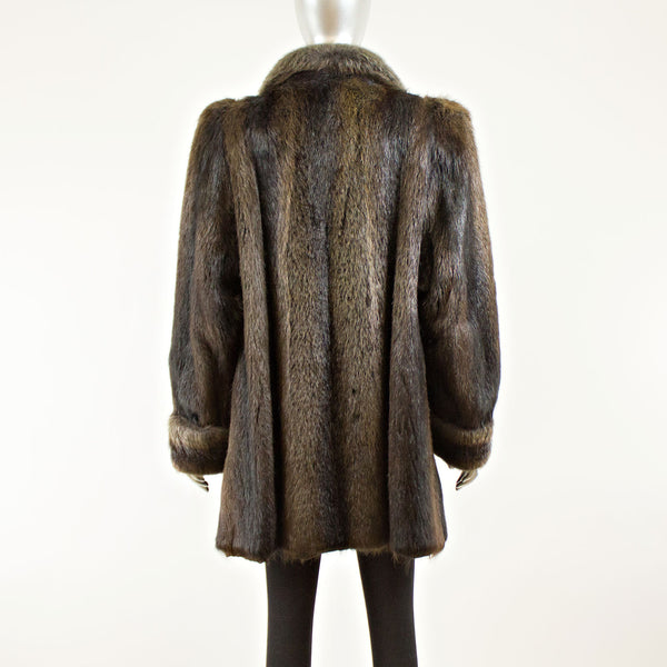 Nutria Jacket - Size M ( Vintage Furs)