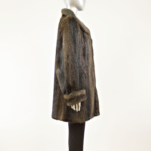 Nutria Jacket - Size M ( Vintage Furs)