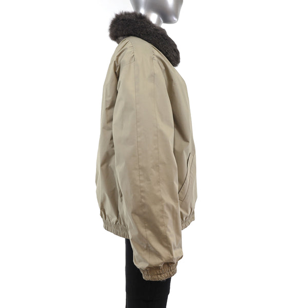 Opossum Bomber Reversible Jacket- Size M