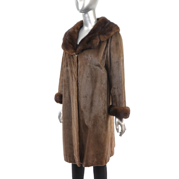 Otter Coat- Size M