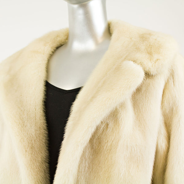 Pastel Mink Jacket- Size L (Vintage Furs)