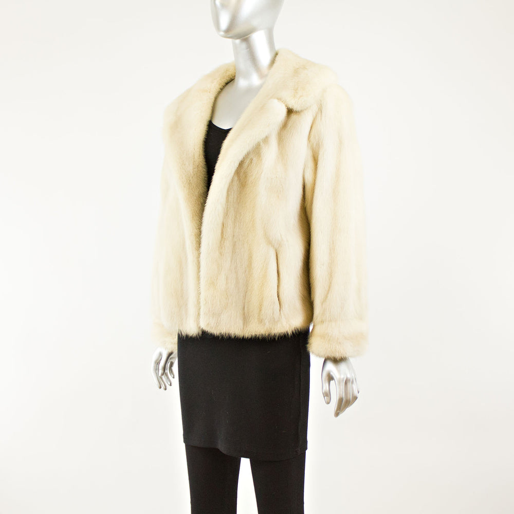 Pastel Mink Jacket- Size L (Vintage Furs)