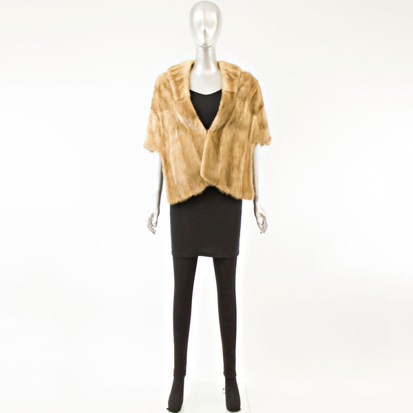 Pastel Mink Stole- Free Size (Vintage Furs)