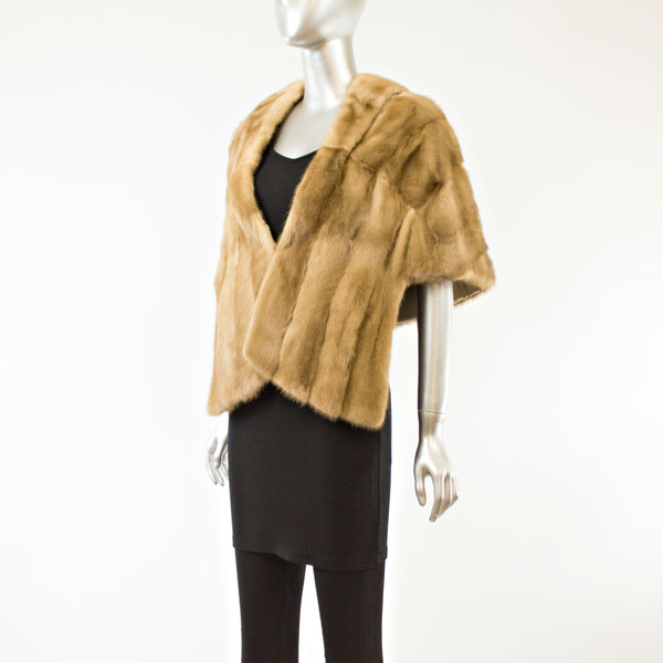 Pastel Mink Stole- Free Size (Vintage Furs)