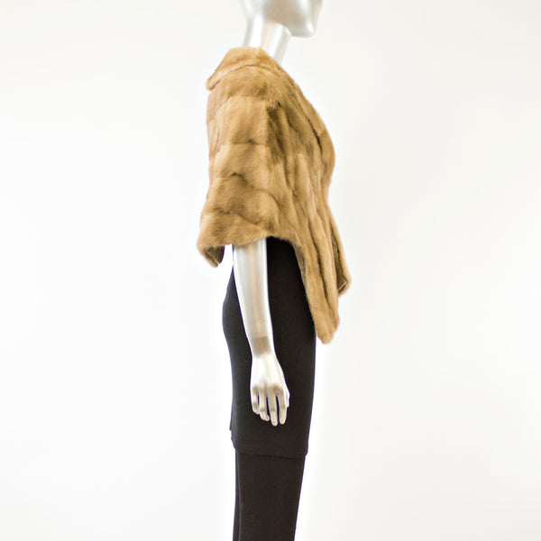 Pastel Mink Stole- Free Size (Vintage Furs)