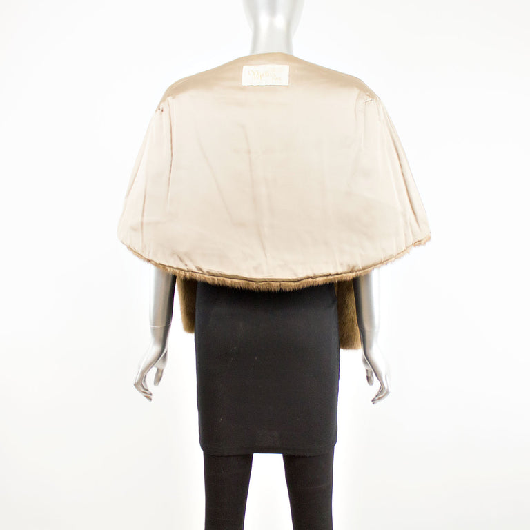 Pastel Mink Stole- Free Size (Vintage Furs) | VintageFurs