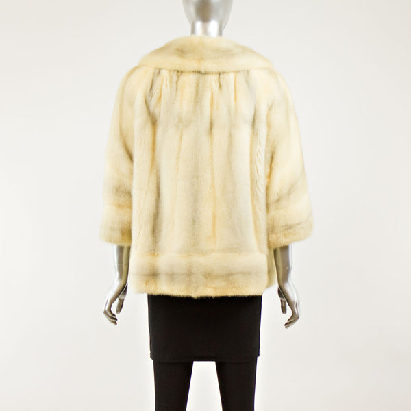 Pearl Mink Jacket- Size M-L (Vintage Furs)