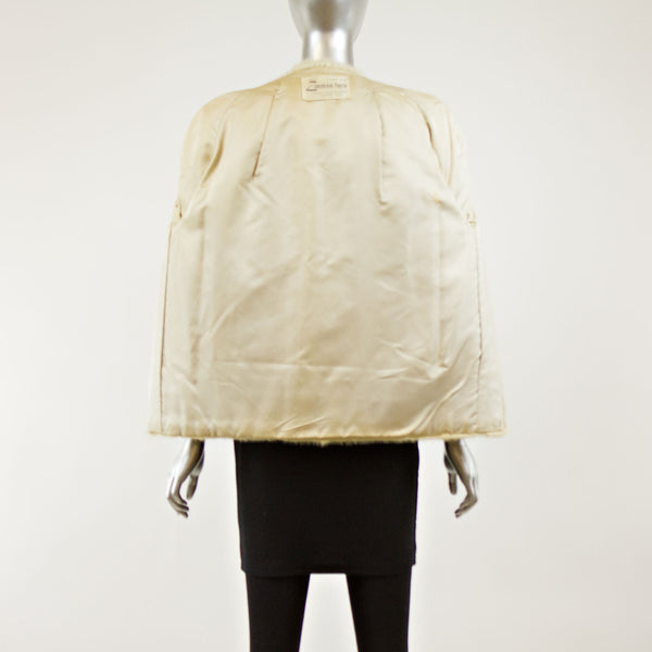 Pearl Mink Jacket- Size M-L (Vintage Furs)