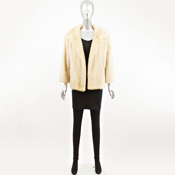 Pearl Mink Jacket- Size M-L (Vintage Furs)