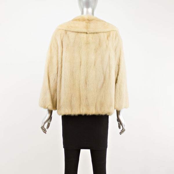 Pearl Mink Jacket- Size M-L (Vintage Furs)