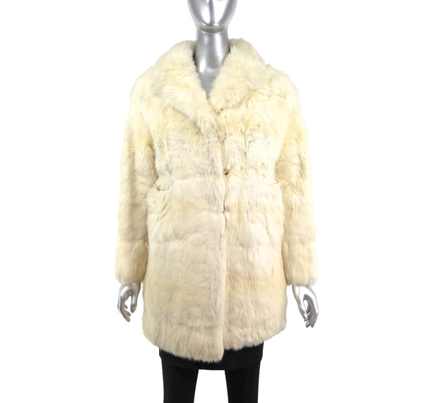 Rabbit 3/4 Coat- Size S