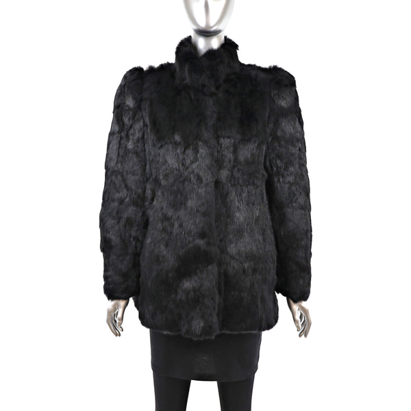 Black Rabbit Jacket- Size S-M