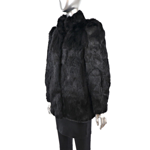 Black Rabbit Jacket- Size S-M