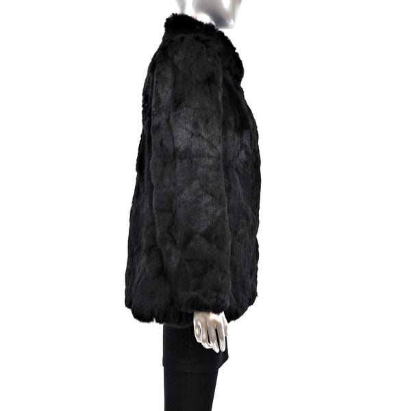 Black Rabbit Jacket- Size S-M