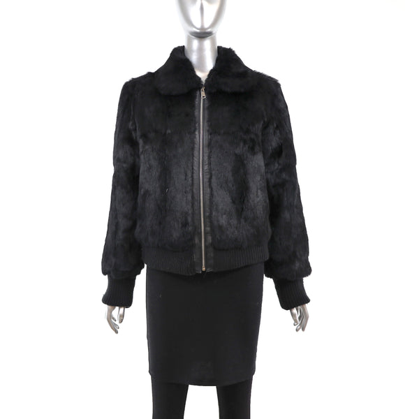 Black Rabbit Jacket- Size M