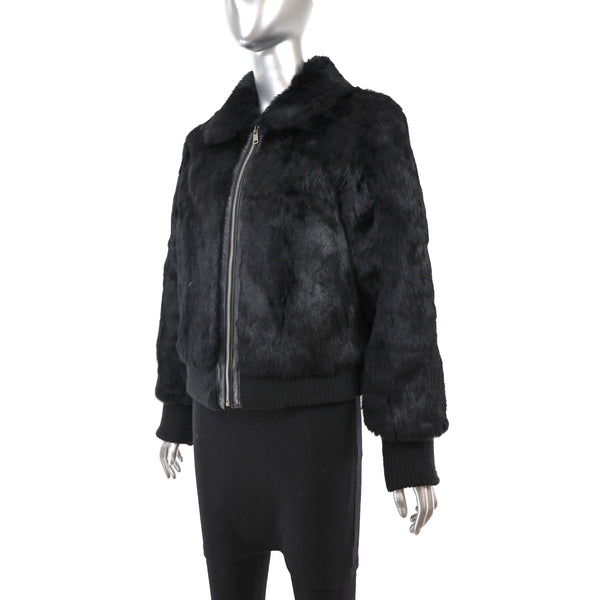 Black Rabbit Jacket- Size M