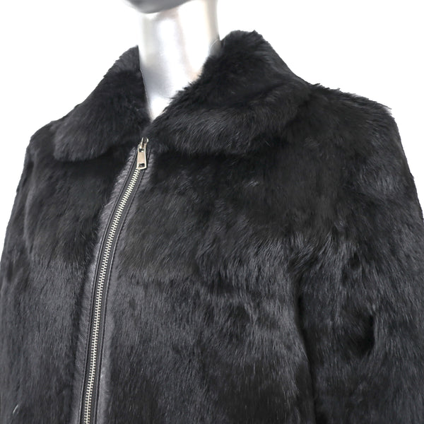 Black Rabbit Jacket- Size M